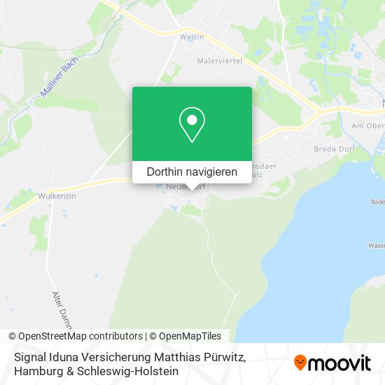 Signal Iduna Versicherung Matthias Pürwitz Karte