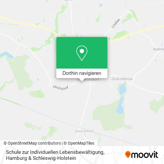 Schule zur Individuellen Lebensbewältigung Karte
