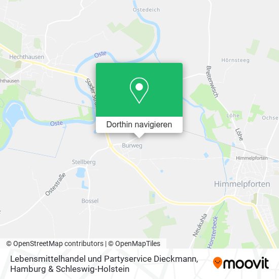 Lebensmittelhandel und Partyservice Dieckmann Karte