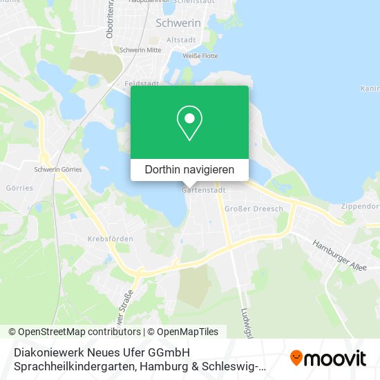 Diakoniewerk Neues Ufer GGmbH Sprachheilkindergarten Karte