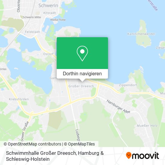 Schwimmhalle Großer Dreesch Karte