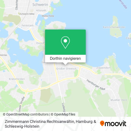 Zimmermann Christina Rechtsanwältin Karte