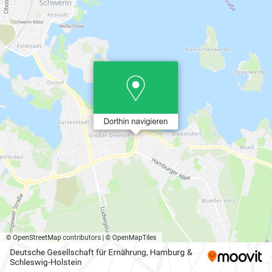 Deutsche Gesellschaft für Ernährung Karte