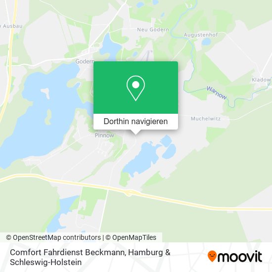 Comfort Fahrdienst Beckmann Karte