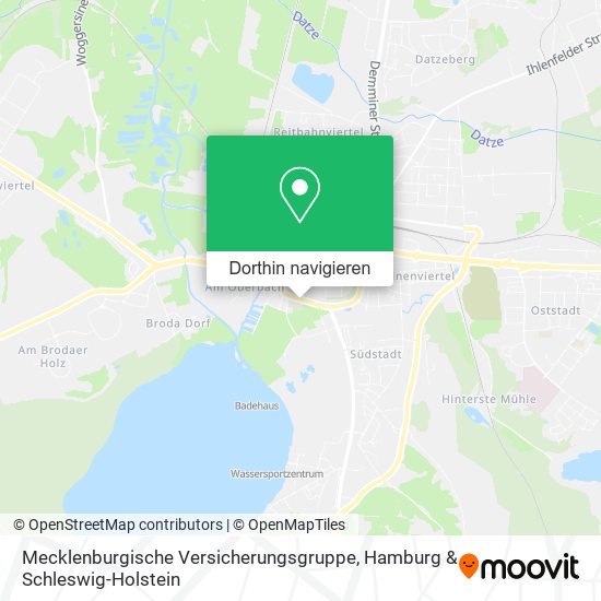 Mecklenburgische Versicherungsgruppe Karte