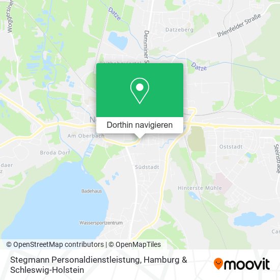 Stegmann Personaldienstleistung Karte