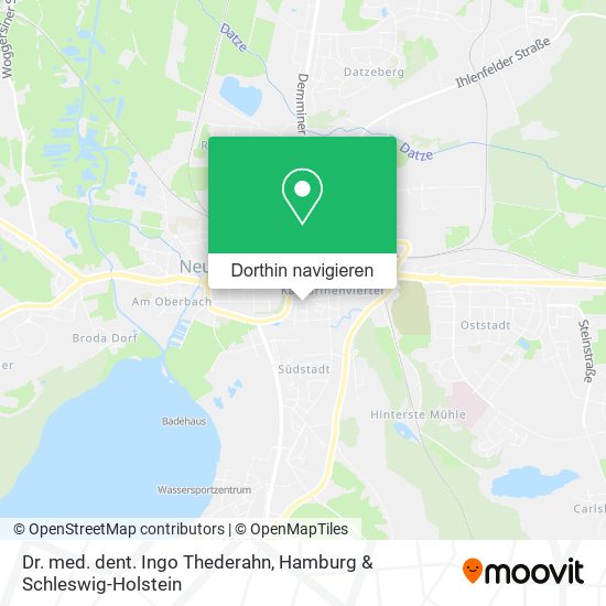 Dr. med. dent. Ingo Thederahn Karte