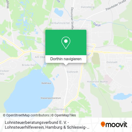 Lohnsteuerberatungsverbund E. V. -Lohnsteuerhilfeverein Karte