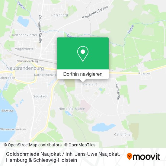 Goldschmiede Naujokat / Inh. Jens-Uwe Naujokat Karte