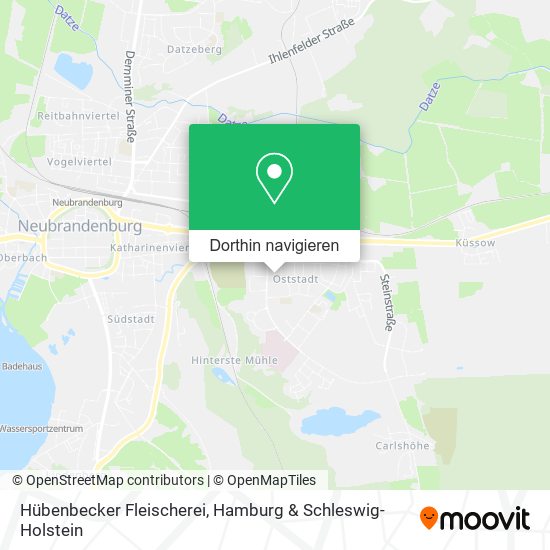 Hübenbecker Fleischerei Karte