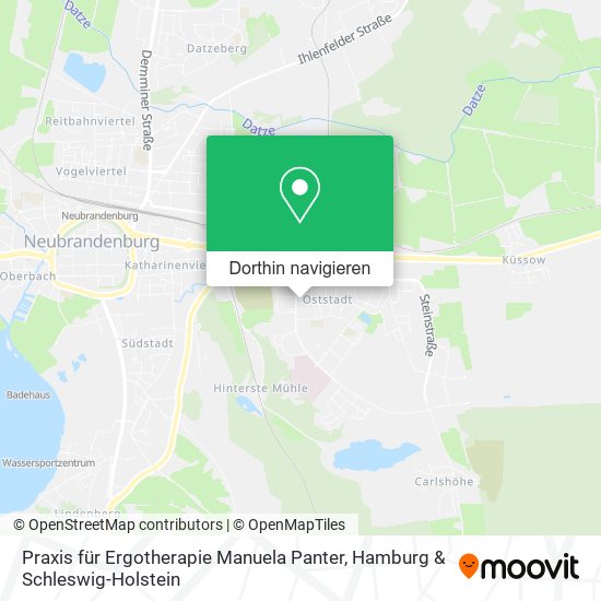 Praxis für Ergotherapie Manuela Panter Karte