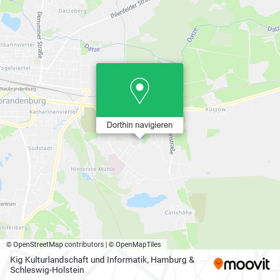 Kig Kulturlandschaft und Informatik Karte