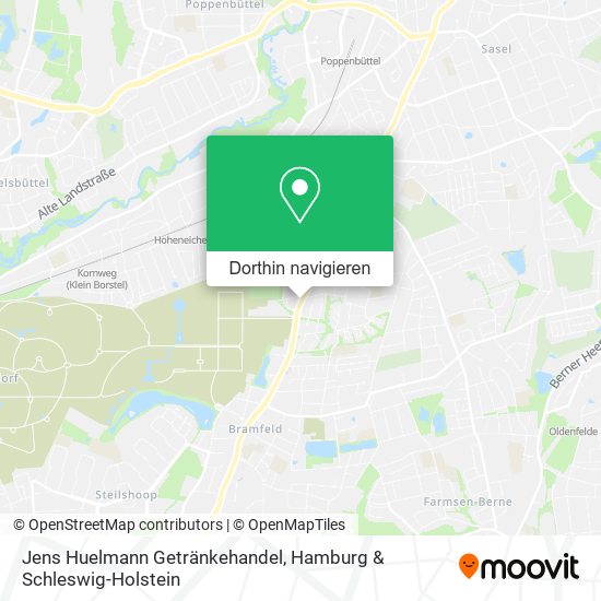 Jens Huelmann Getränkehandel Karte