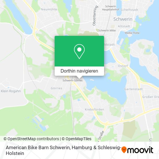 American Bike Barn Schwerin Karte