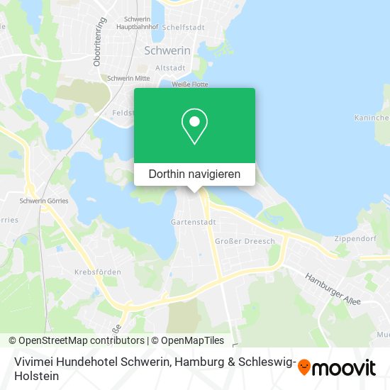 Vivimei Hundehotel Schwerin Karte