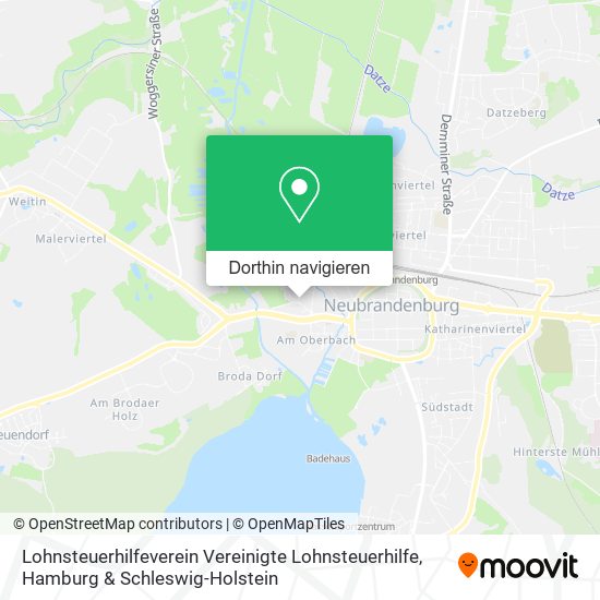 Lohnsteuerhilfeverein Vereinigte Lohnsteuerhilfe Karte