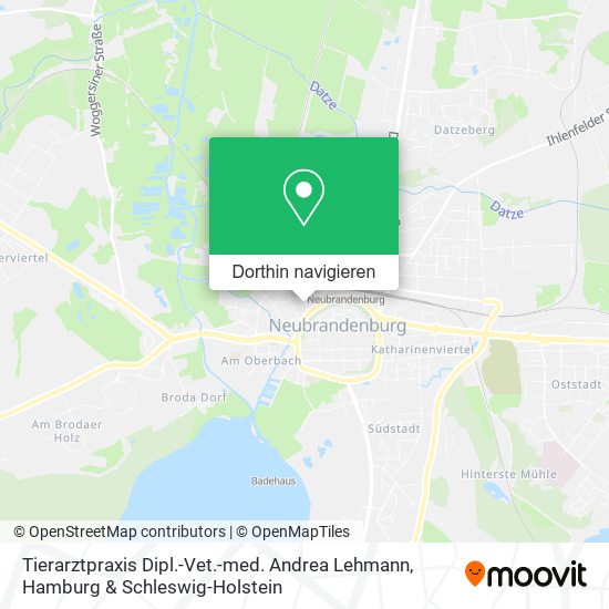 Tierarztpraxis Dipl.-Vet.-med. Andrea Lehmann Karte