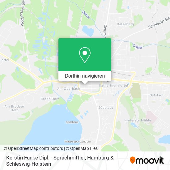 Kerstin Funke Dipl. - Sprachmittler Karte