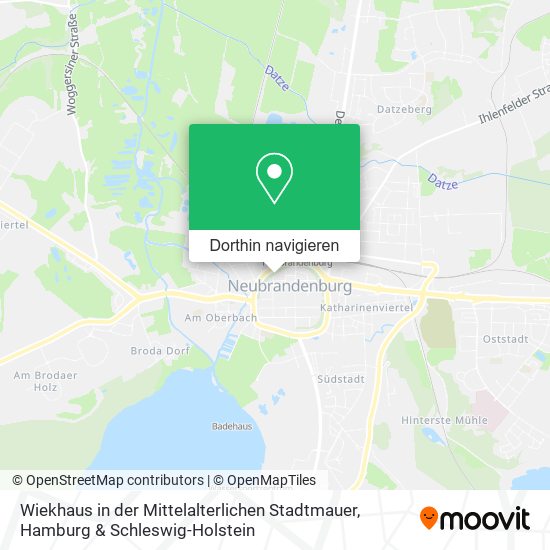Wiekhaus in der Mittelalterlichen Stadtmauer Karte