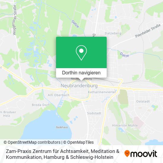 Zam-Praxis Zentrum für Achtsamkeit, Meditation & Kommunikation Karte