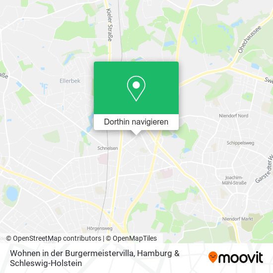 Wohnen in der Burgermeistervilla Karte