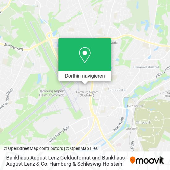 Bankhaus August Lenz Geldautomat und Bankhaus August Lenz & Co Karte