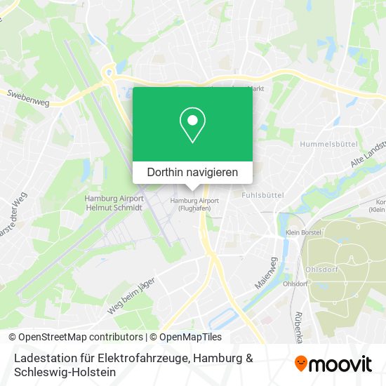 Ladestation für Elektrofahrzeuge Karte
