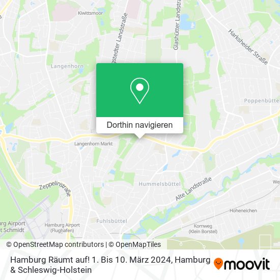 Hamburg Räumt auf! 1. Bis 10. März 2024 Karte