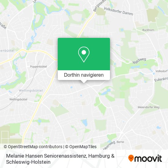 Melanie Hansen Seniorenassistenz Karte