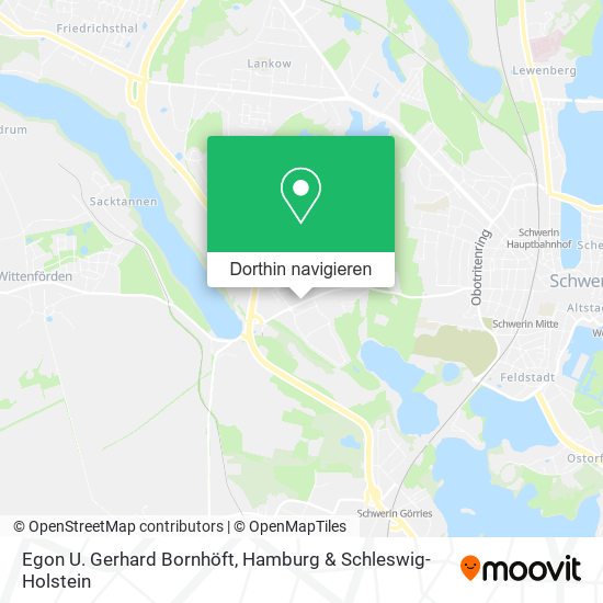 Egon U. Gerhard Bornhöft Karte