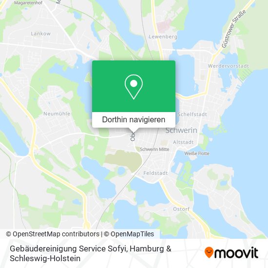 Gebäudereinigung Service Sofyi Karte