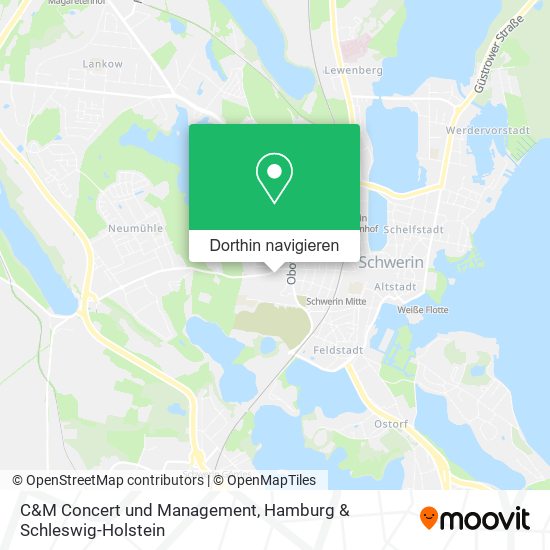 C&M Concert und Management Karte