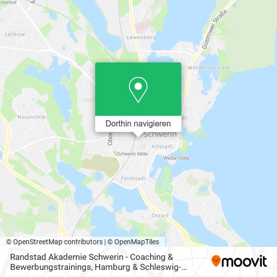 Randstad Akademie Schwerin - Coaching & Bewerbungstrainings Karte