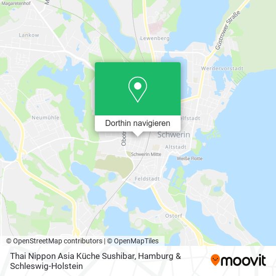 Thai Nippon Asia Küche Sushibar Karte