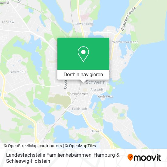 Landesfachstelle Familienhebammen Karte