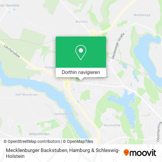 Mecklenburger Backstuben Karte