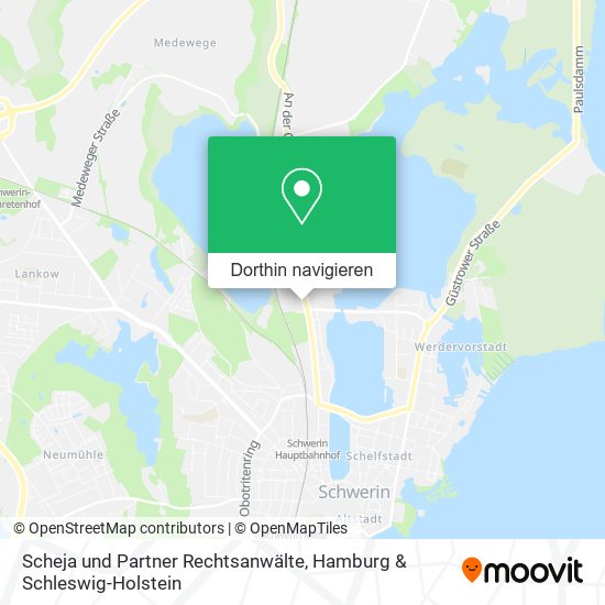 Scheja und Partner Rechtsanwälte Karte
