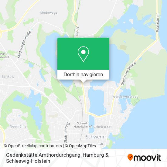 Gedenkstätte Amthordurchgang Karte