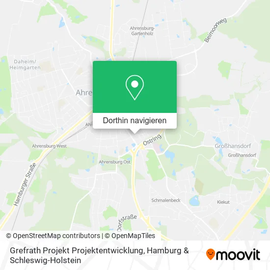 Grefrath Projekt Projektentwicklung Karte