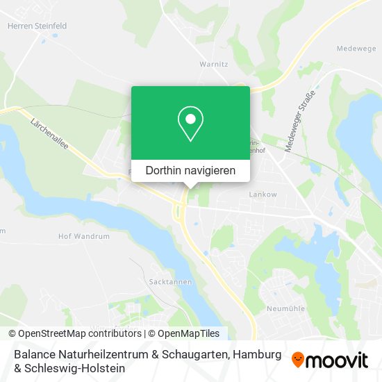 Balance Naturheilzentrum & Schaugarten Karte