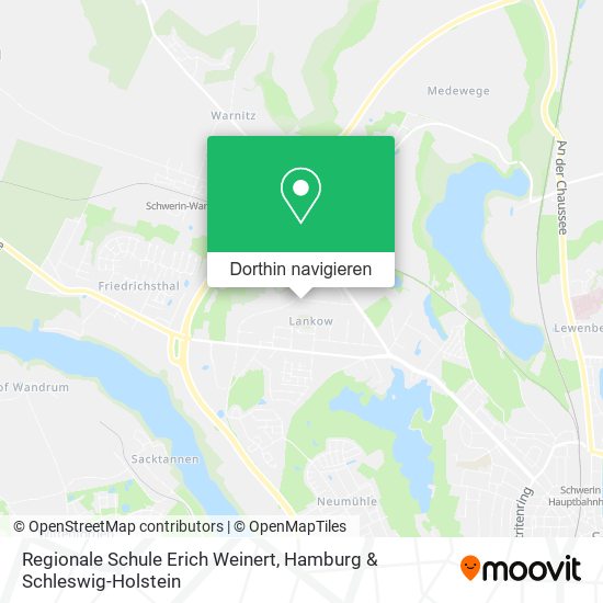 Regionale Schule Erich Weinert Karte