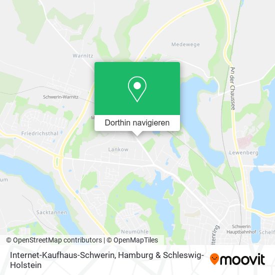 Internet-Kaufhaus-Schwerin Karte