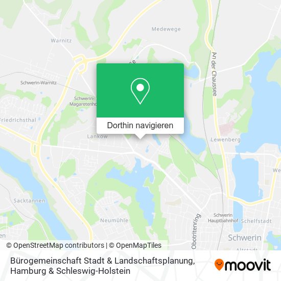 Bürogemeinschaft Stadt & Landschaftsplanung Karte