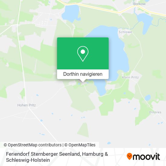 Feriendorf Sternberger Seenland Karte