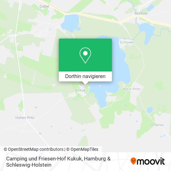 Camping und Friesen-Hof Kukuk Karte