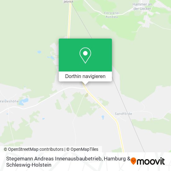 Stegemann Andreas Innenausbaubetrieb Karte