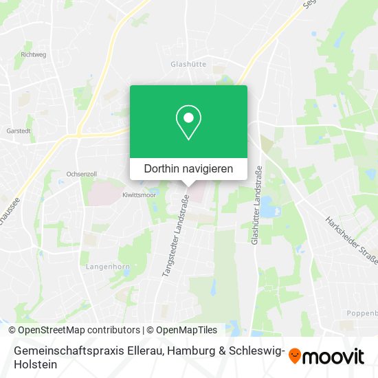Gemeinschaftspraxis Ellerau Karte