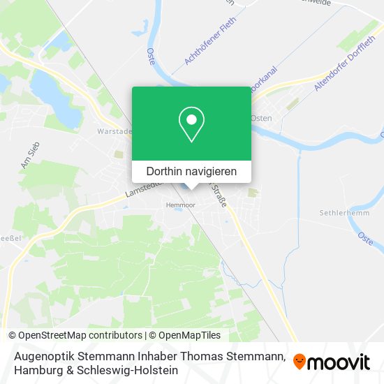 Augenoptik Stemmann Inhaber Thomas Stemmann Karte