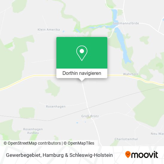 Gewerbegebiet Karte