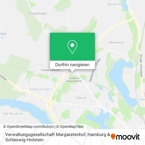 Verwaltungsgesellschaft Margaretenhof Karte